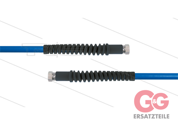 Carwash Titan-Slide Schlauch blau DN06 - 4,4m - 2x 1/4" DKR