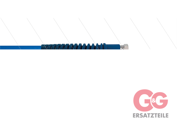 Carwash Titan-Slide Schlauch blau DN06 - 4,5m - 1/4" DKR x 1