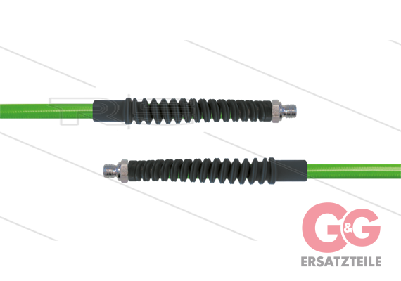 Carwash Titan-Slide Schlauch grün DN06 - 4,5m - 2 x 3/8" AGR