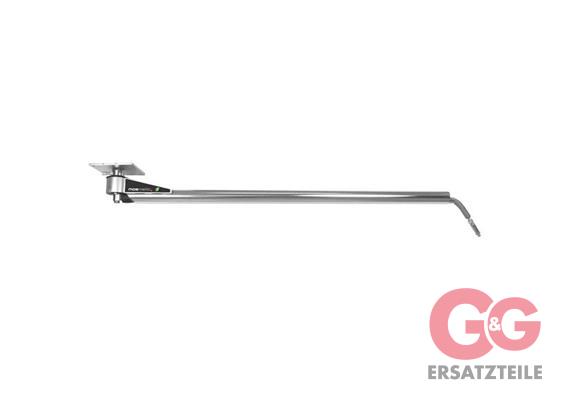 CEILING BOOM 1450MM INOX BUFFED