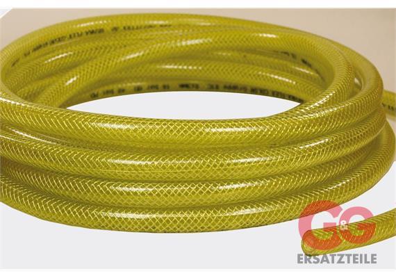 CLEAR REINFORCED PVC HOSE 9x3 YELLOW