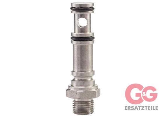 COUPLING PLUG HSOE REEL ALTO 1/4M SS