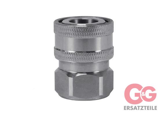 COUPLING ST-246-6 3/8F SS