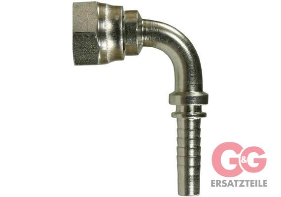 CRIMP ANGLE NIPPLE 90° DKR 3/8"F NW 10