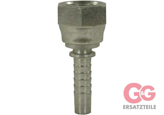 CRIMP NIPPLE DKR 1/2"F NW 8 SS