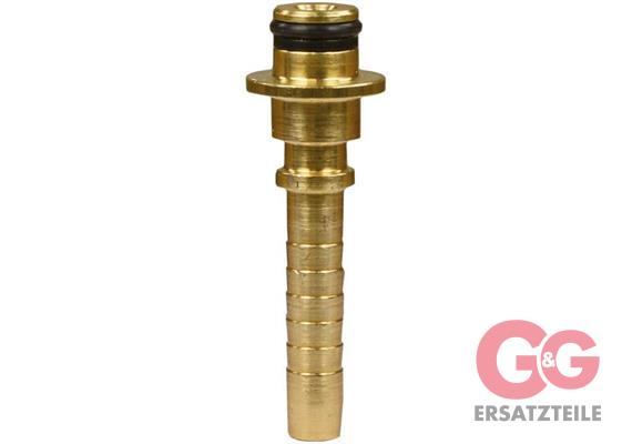 CRIMP NIPPLE DKS 10MM NW 6 D-16 BRASS