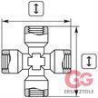 CROSS-FITTING BRASS 1/4"F | Bild 2