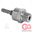 DGK Drehgelenk - einfach gelagert - 1/4"AG x 1/4" (NW6) Pres | Bild 2