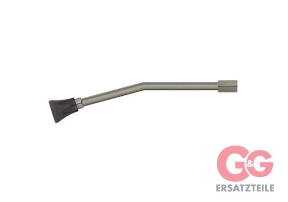 Düsenrohr 150 mm Edelstahl 1/4"IG : ST-10-1/4"IG 15° abgewinkelt