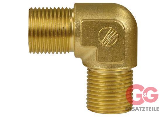 ELBOW BRASS 1/4M 350 BAR