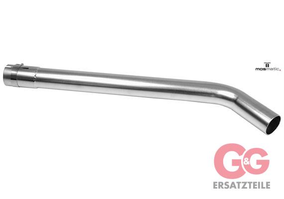 Extension-2' elbow-45° air-system pipe-clamp stainl-steel LU-2"Z ø50 INOX