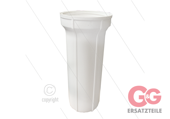 Filtertasse 9" - weiß - H=265mm