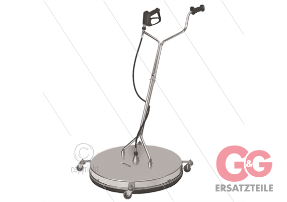 FL-CR750 - Pistole / 4 Schwenkrollen / 3 Düsen - 275 Bar - 1