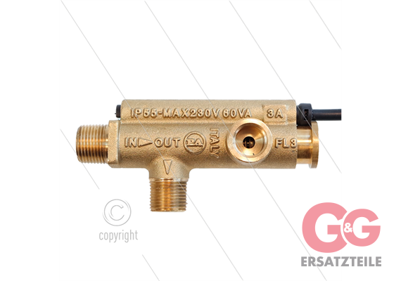 FL3 Strömungswächter - Messingschwimmer - 250 Bar - 30 l/min