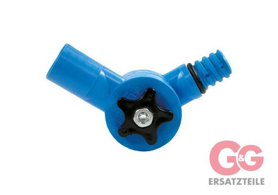 FLOW-THROUG ADJUSTABLE ANGLE ADAPTOR