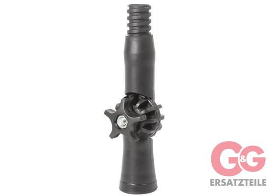 FLOW-THROUG ADJUSTABLE ANGLE ADAPTOR