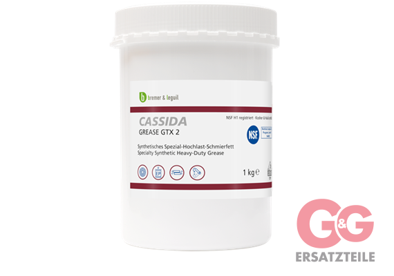 GREASE GTX 2 Synthetisches Hochleistungsfett 1 kg-Dose