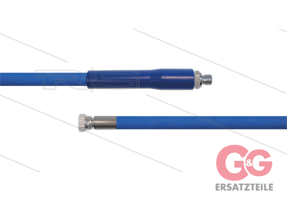 HD-Schlauch blau 1SC-08 - 40m - 3/8" AGR x 3/8" DKR - 1x GKS