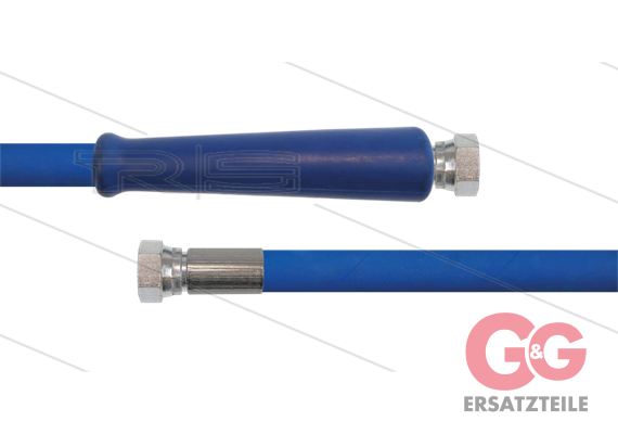 HD-Schlauch blau 1SC-12 - 25m - 2x 1/2" DKR - 1x GKS - 250 B