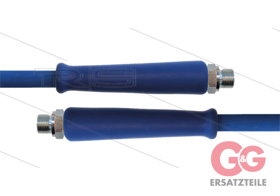 HD-Schlauch blau 2SC-08 - 10m - 2x 3/8" AGR - 2x GKS - 400 B