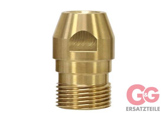 HOSE ADAPTER 1/4"F/K-LOCK 22M BRASS