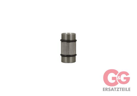 HOSE CONNECTOR ST-741 M24 INOX