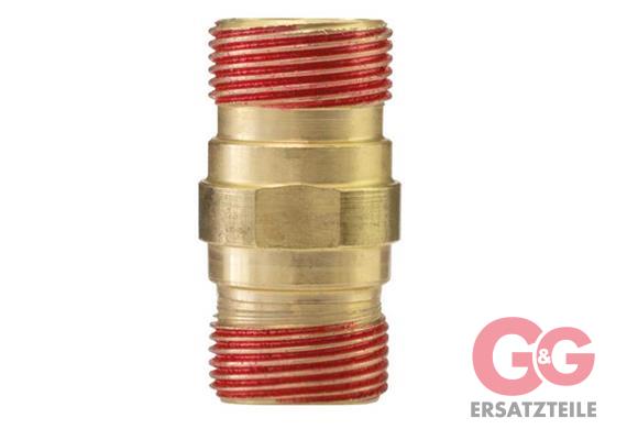 HOSE CONNECTOR TR22 M BRASS