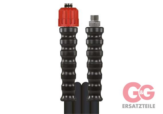 HOSE DN10-500 BAR BLACK 30M M24F:3/8M SS