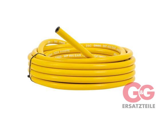 HP HOSE 2SC-08-400 BAR 150°C YELLOW SMOOTH