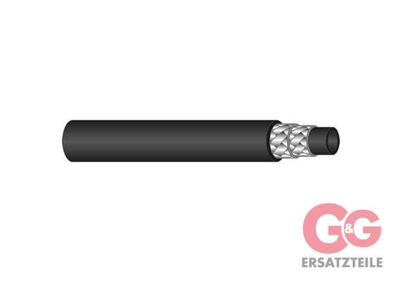 HP HOSE 2ST BLACK DN8