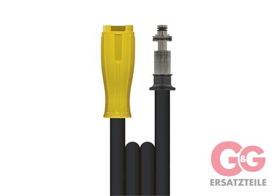 HP HOSE BLACK 1-06 11MM:SWIVEL 15 MTR