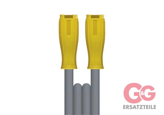 HP HOSE BLACK 2-08 GREY 10 M. TR22 K-LOCK SWIVEL