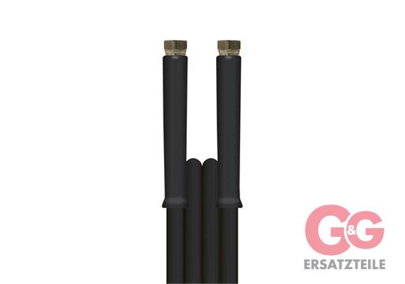 HP HOSE BLACK RM 06 1/4"F 15 MTR