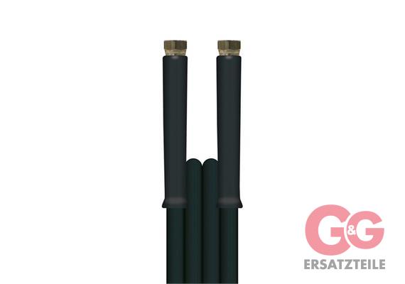 HP HOSE BLACK RM 06 1/4"F 8 MTR