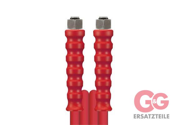 HP HOSE RED NW10-500 BAR M22F INOX 15 M.