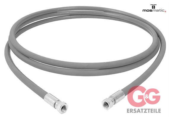HP hose with adaptor NW6 2x G1/4"F 400bar L=3950