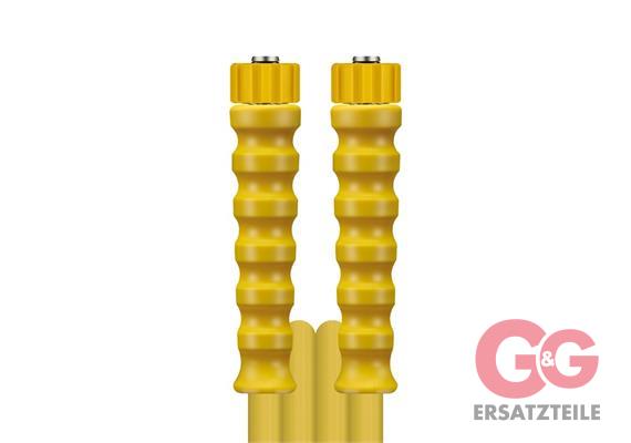 HP HOSE YELLOW 2-08 M22F SS 10 MTR