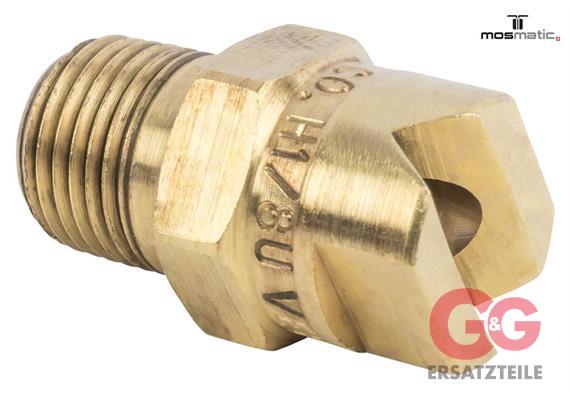 HP-nozzle brass 5002 1/8"NPT-M