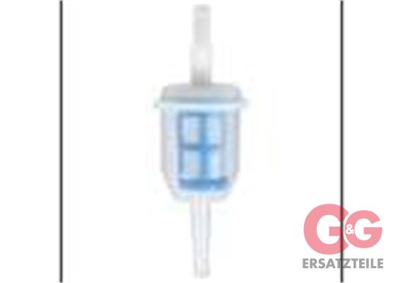INLINE FUEL FILTER 6/8 MM