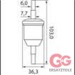 INLINE FUEL FILTER 6/8 MM | Bild 2