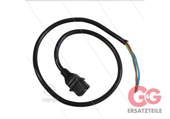 Kabel mit Stecker für Magnetventil - L=1600mm