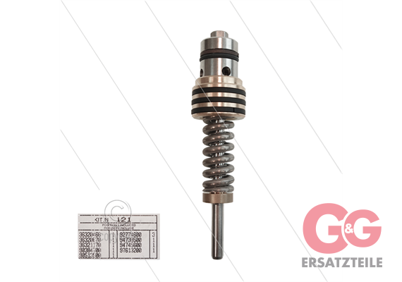 Kit 121 - Reparatursatz für K9 Druckregler