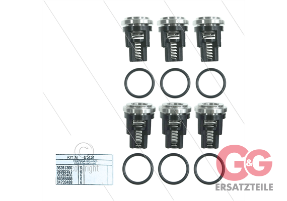 Kit 122 - Ventilsatz (6x)