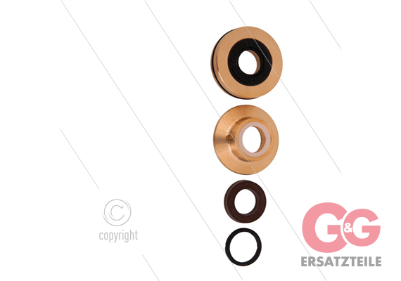 Kit 156 - kompletter Dichtsatz Ø13mm für 1 Plunger - Serie 4