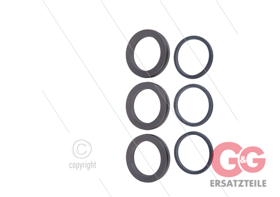 Kit 2033 - Manschettensatz Ø40mm für 3 Plungers - Serie 71(V