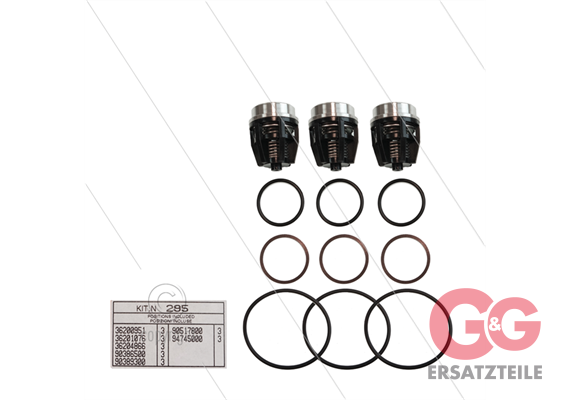 Kit 295 - Satz Druckventile (3x) - Serie AB