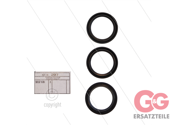 Kit 295 - Satz Öldichtungen Ø36mm (3x) - Serie AB