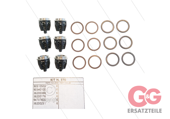 Kit 370 - Ventilsatz (6x) - Serie 47 VHT