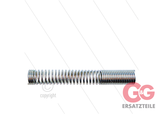 Knickfeder 1/4" Stahl