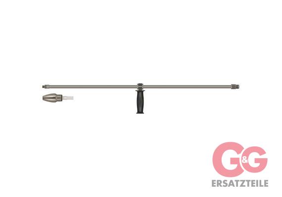 LANCE 1/2"M-1/4"M WITH GRIP SS 800 MM